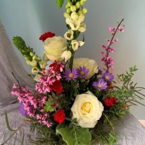 Roses, Bethlehem star