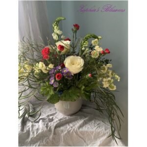 Roses, carnations, Bethlehem star